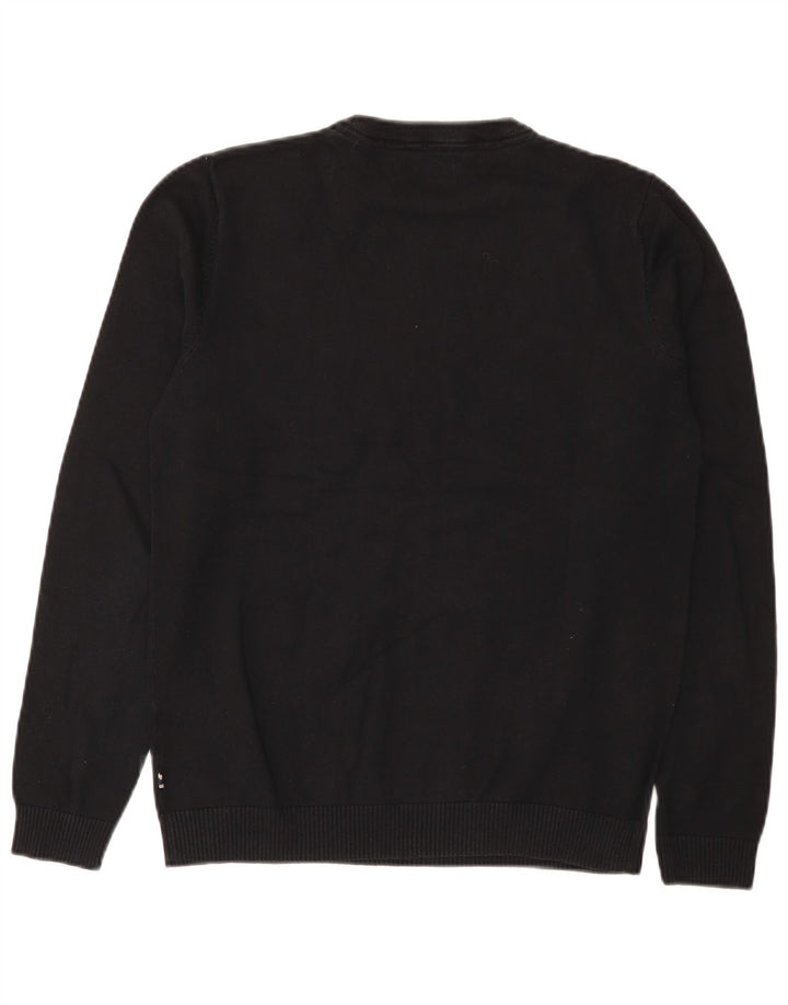 Jack & Jones herre sweater med rund hals, lille marineblå