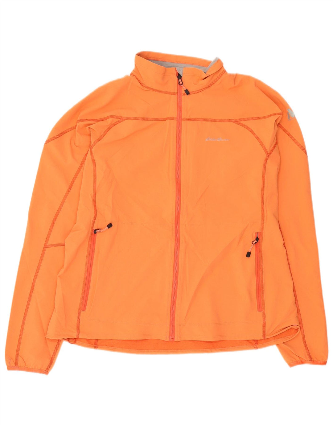 Eddie Bauer Dame træningsdragt Topjakke UK 18 XL Orange Nylon
