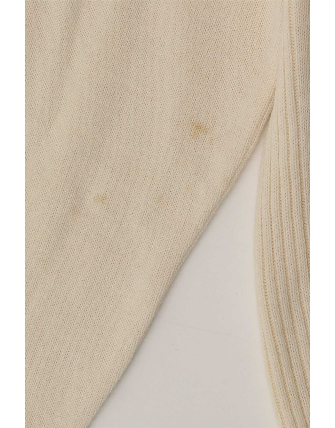 Lucia Dame Cardigan Sweater UK 14 Medium Off White Polyakryl