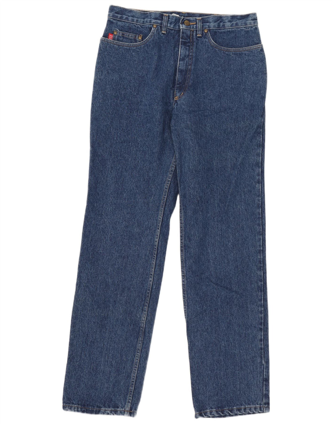 Rancher Straight Jeans til mænd W36 L34 blå bomuld
