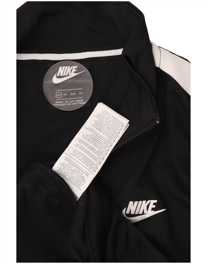 Nike Træningsdragt til mænd Topjakke XS Sort Colourblock Bomuld