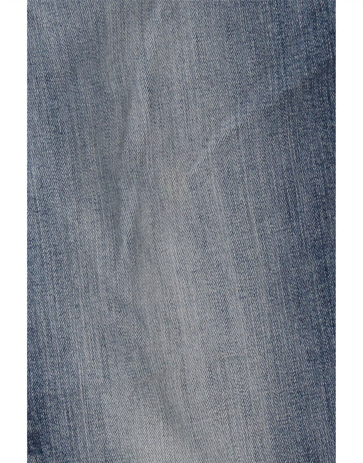 LEVI'S Dame Capri Jeans US 12 Large W31 L18 Blå Bomuld