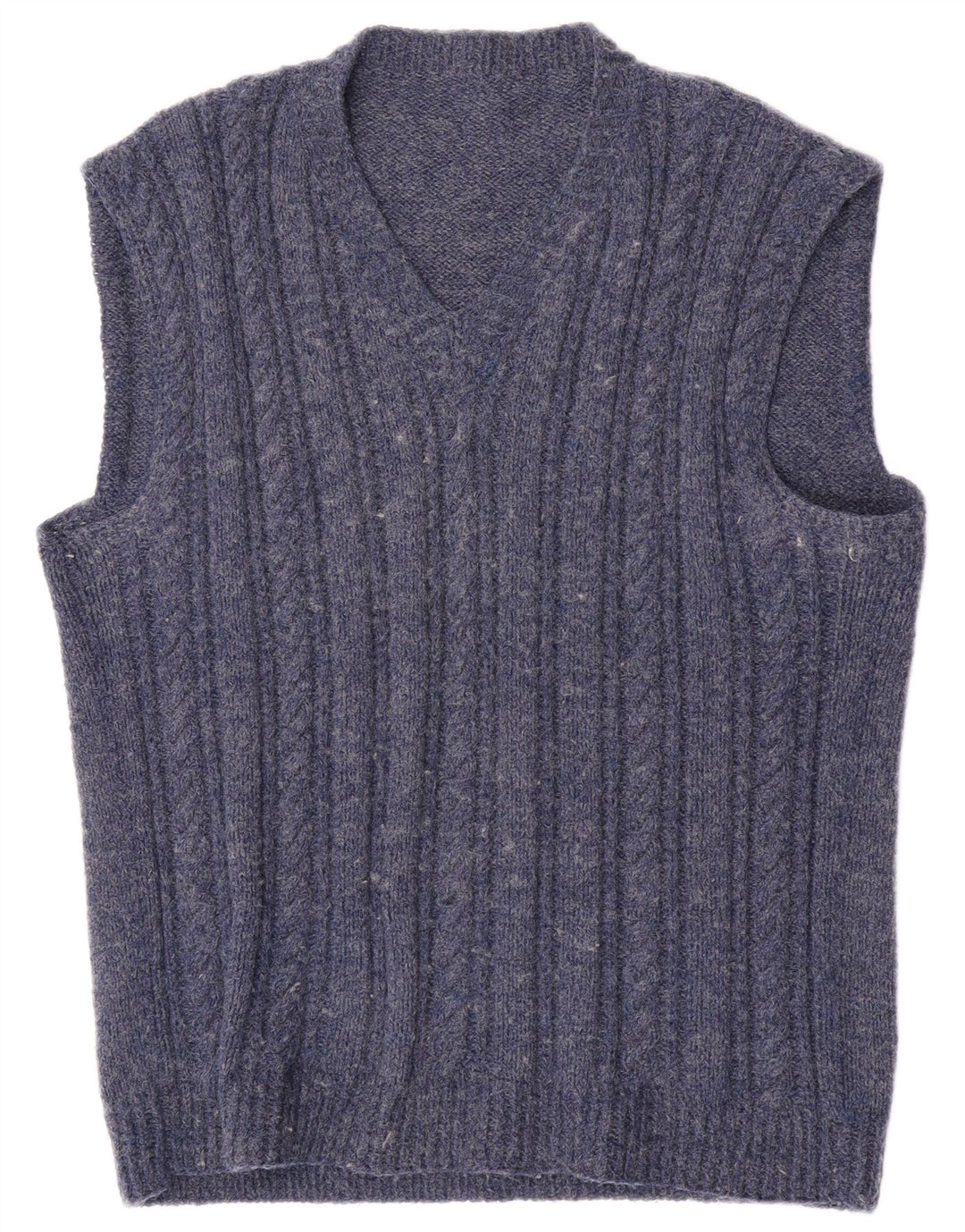 Vintage herrevest tanktop medium marineblå