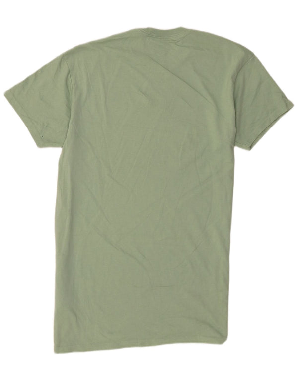 Vans Mens Tall Short Sleeve T-Shirt Top Small Green Cotton