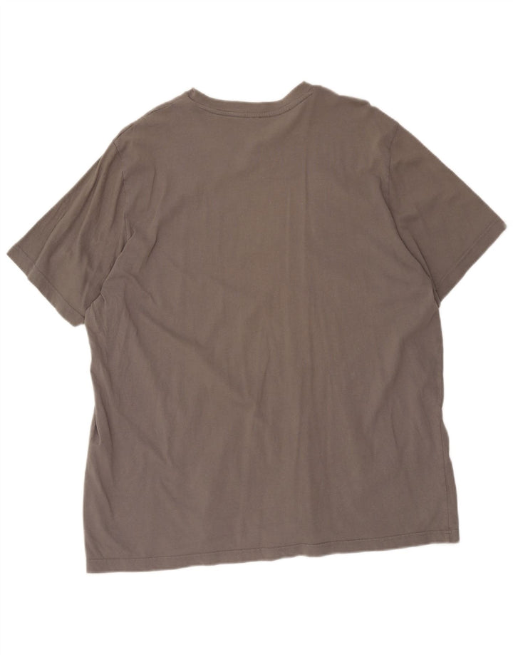 Adidas Herre T-Shirt Top 2XL Grå Bomuld