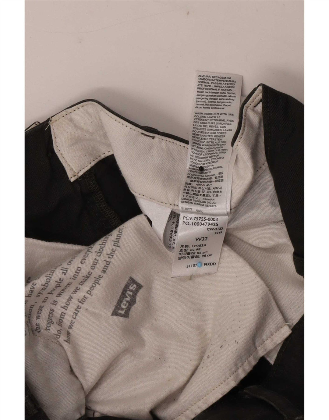 Levi's Herre Cargo Bukser Medium W32 L29 Khaki Bomuld