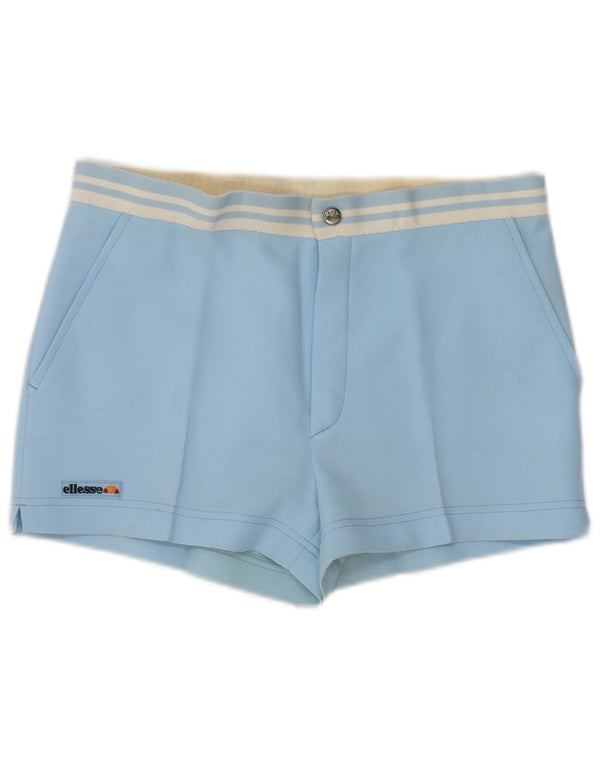 Ellesse Herre Casual Shorts IT 48 Medium W32 Blå Stribet Polyester