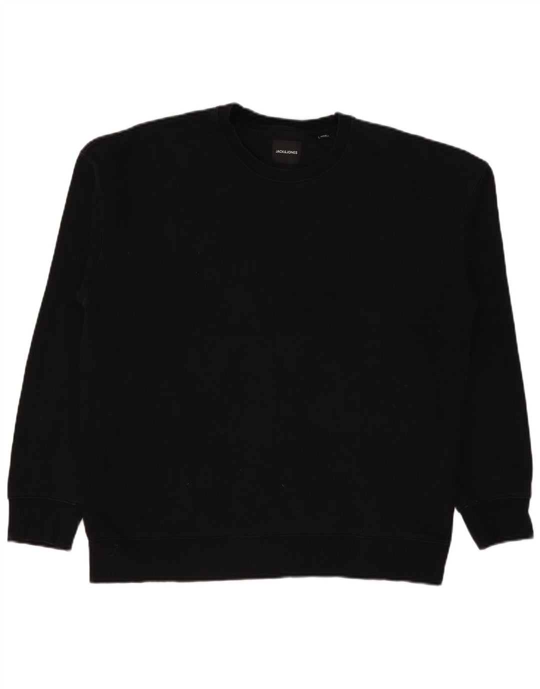 Jack & Jones Herre Sweatshirt Jumper XL Sort Bomuld