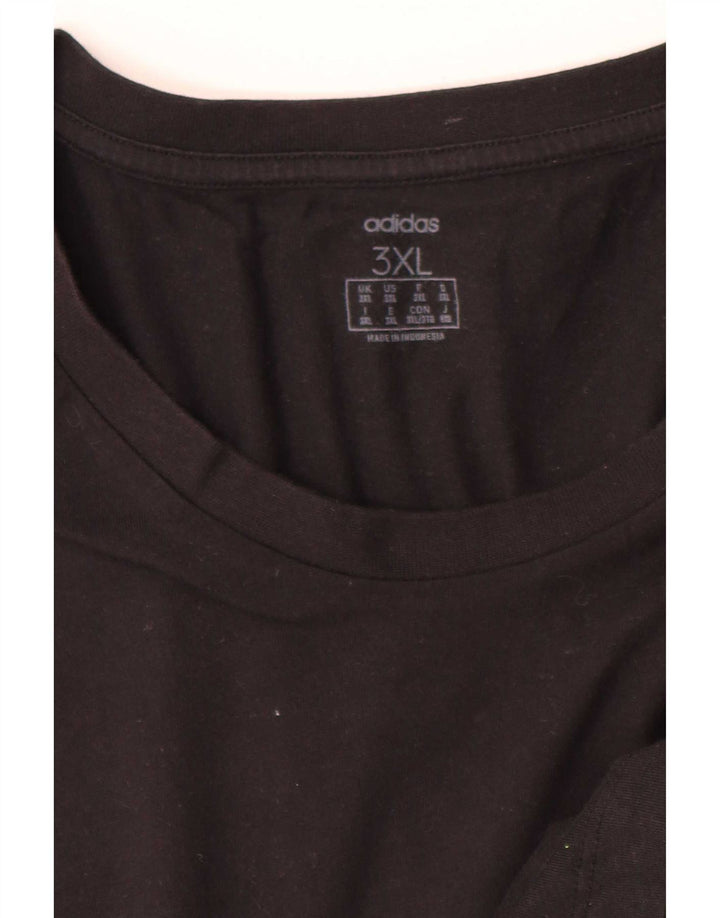 Adidas Herre T-Shirt Top 3XL Sort