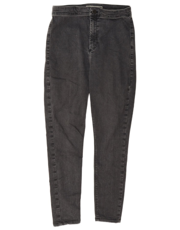 Topshop Dame Cropped Jeans W32 L25 Grå Bomuld