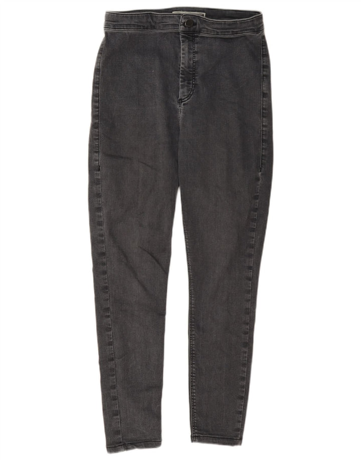 Topshop Dame Cropped Jeans W32 L25 Grå Bomuld