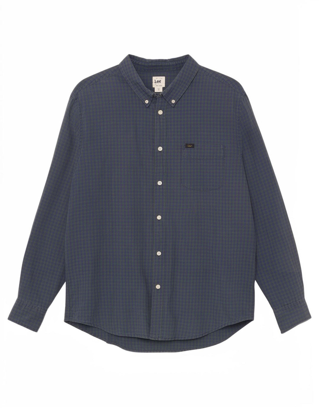 Lee Herre Ternet Classic Fit skjorte XL Grøn Gingham