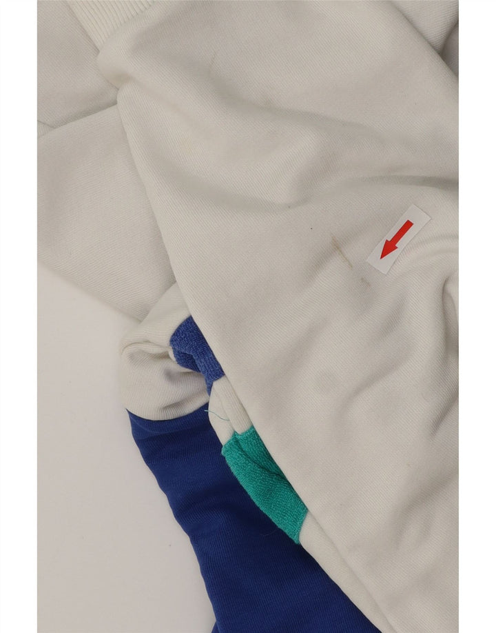 Puma Herre Grafisk Top Langærmet XL Blå Colourblock Bomuld