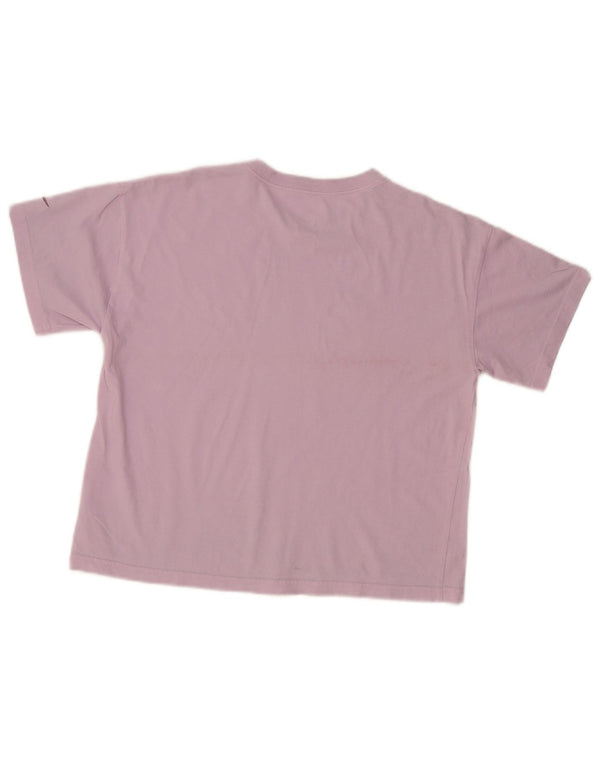 Nike piger Loose Fit grafisk T-shirt top 12-13 år stor lilla bomuld
