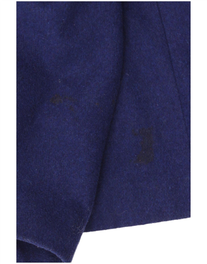 Monsoon Dame Overfrakke UK 10 Small Blue Colourblock