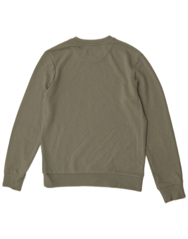 Jack & Jones Herre grafisk sweatshirt Jumper lille Khaki Polyester