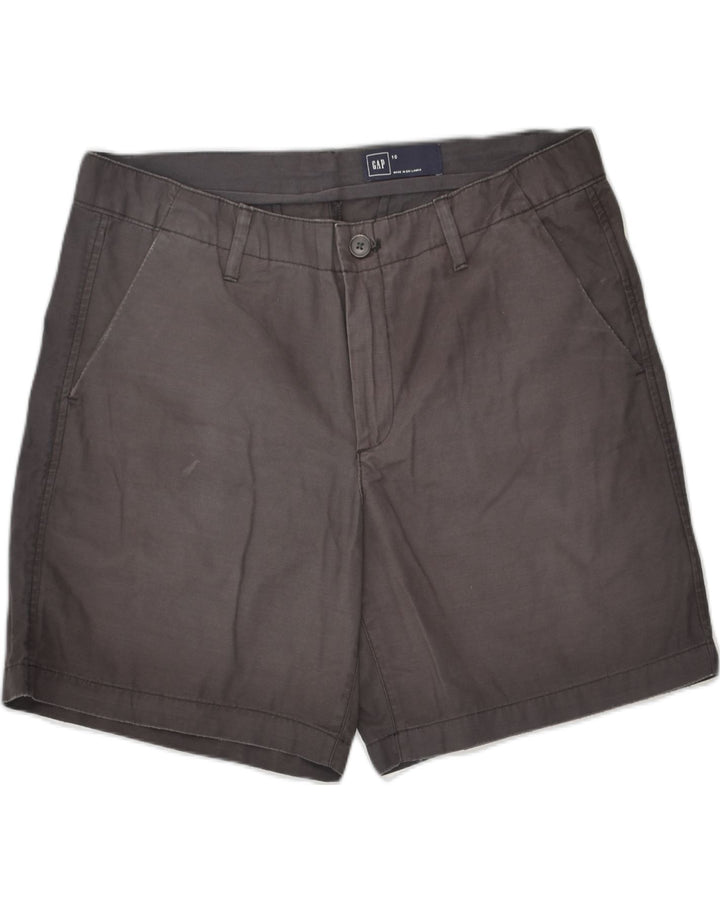 GAP Womens Chino Shorts US 10 Large W34  Grey Cotton | Vintage Gap | Thrift | Second-Hand Gap | Used Clothing | Messina Hembry 