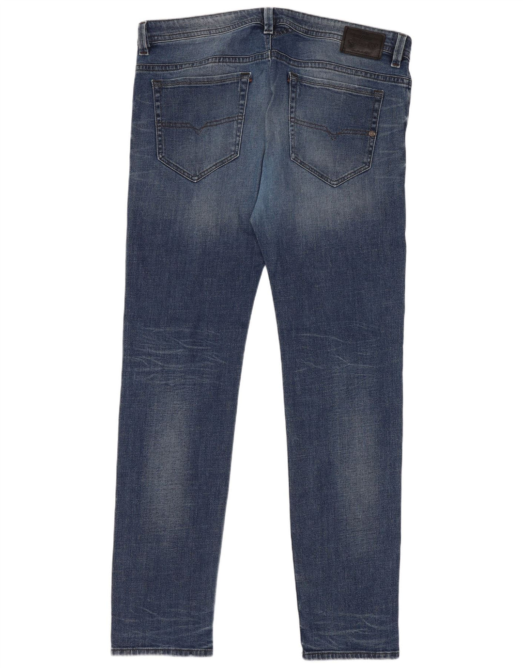 Diesel Herre Thavar Slim Jeans W38 L34 Blå Bomuld