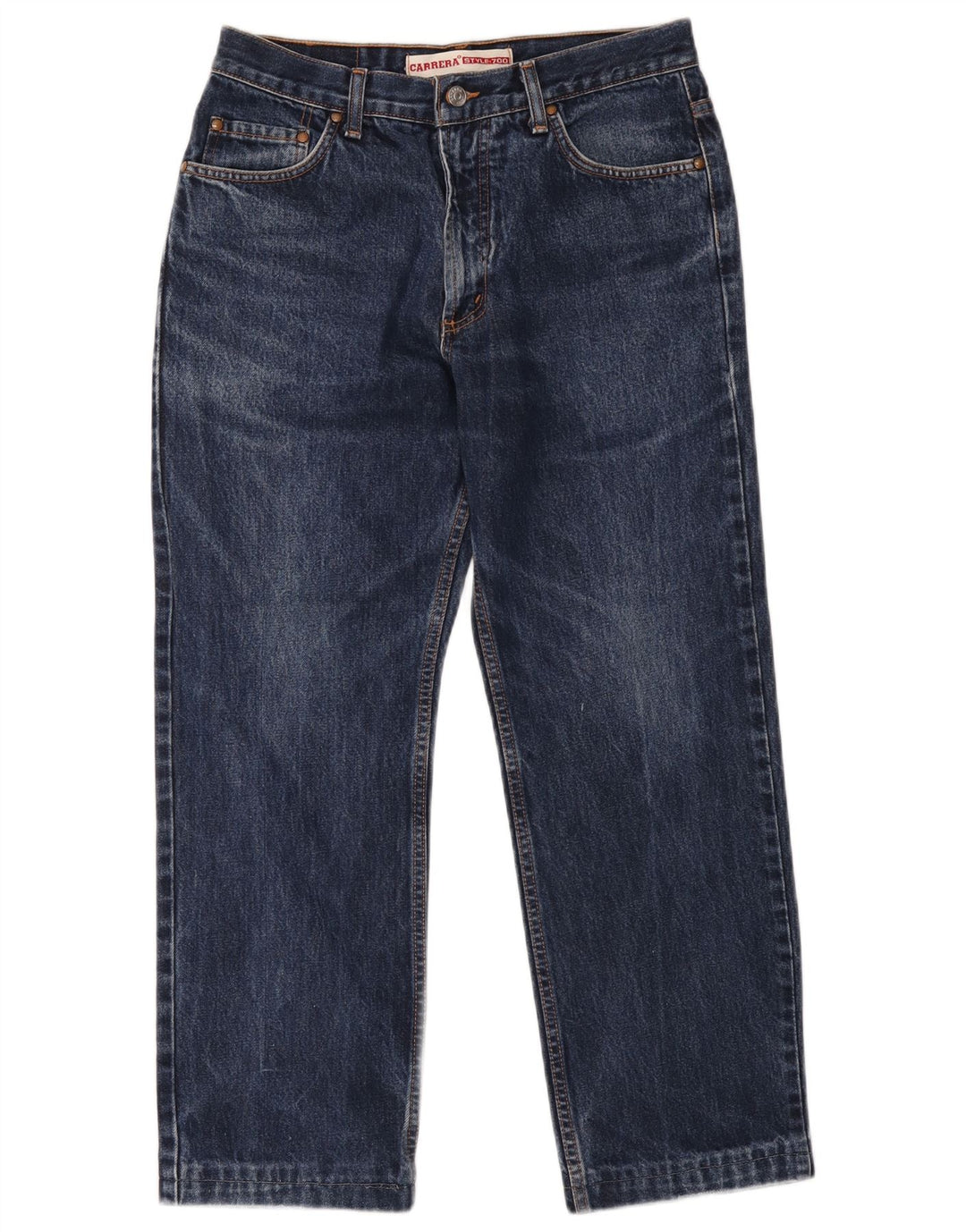 Carrera Straight Jeans til mænd W34 L26 Marineblå Bomuld