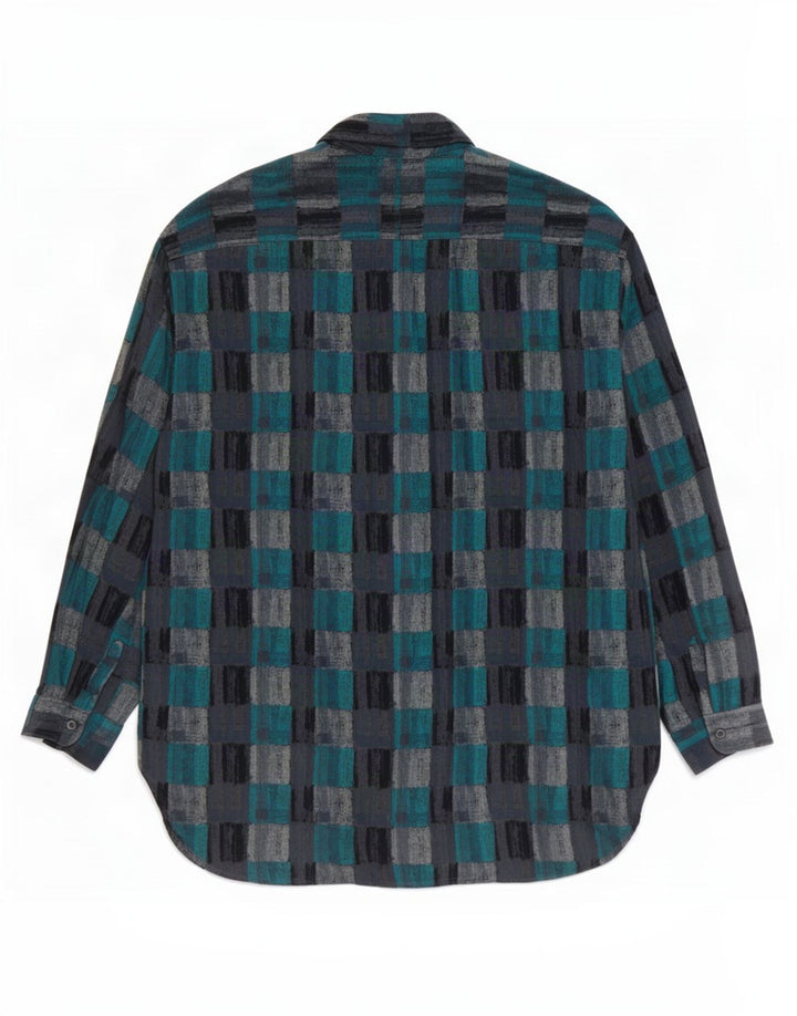 Lee Herre Cooper skjorte Medium Blue Check Viscose