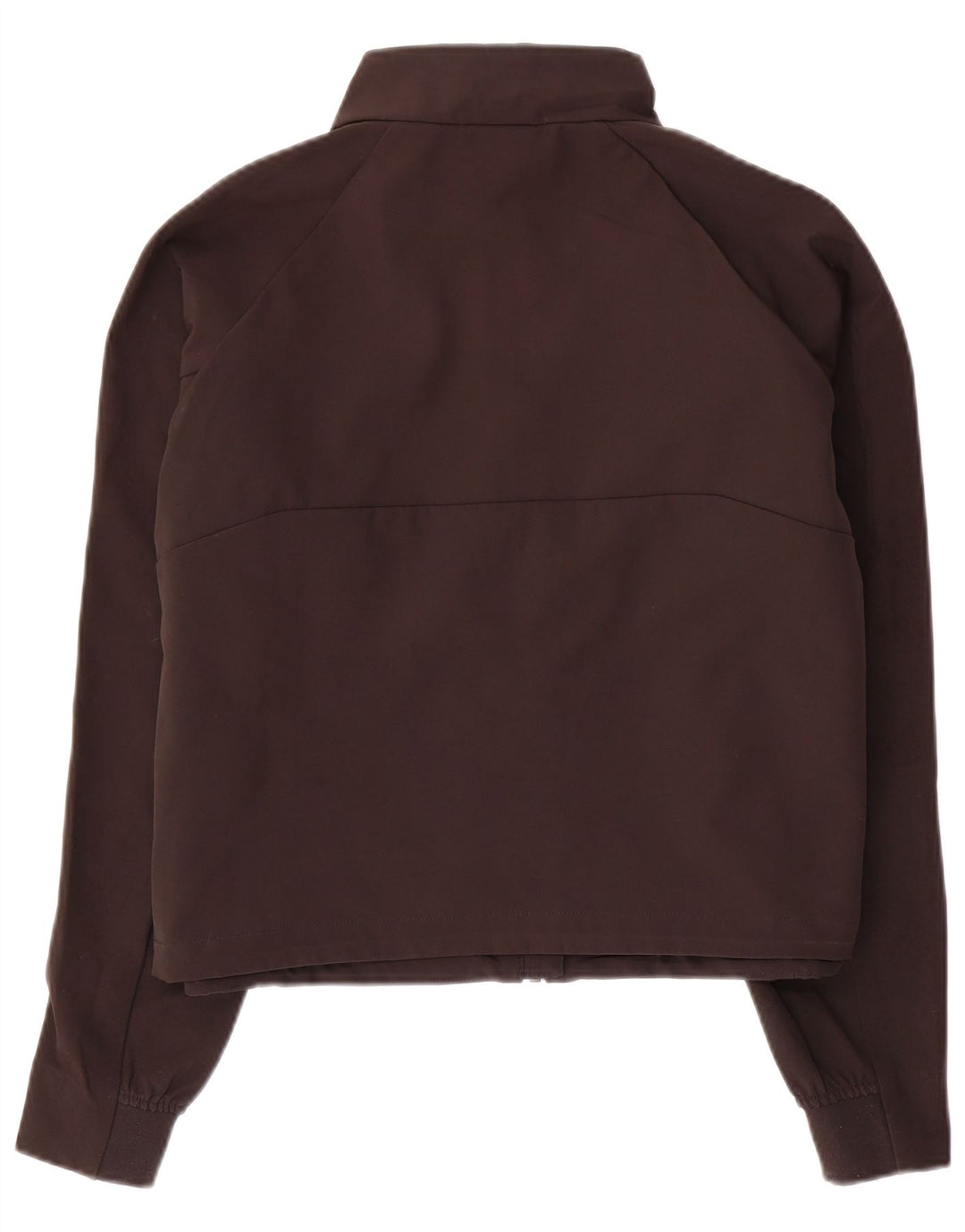 SUPERDRY Womens Crop Loose Fit træningsdragt Topjakke UK 12 Medium Black