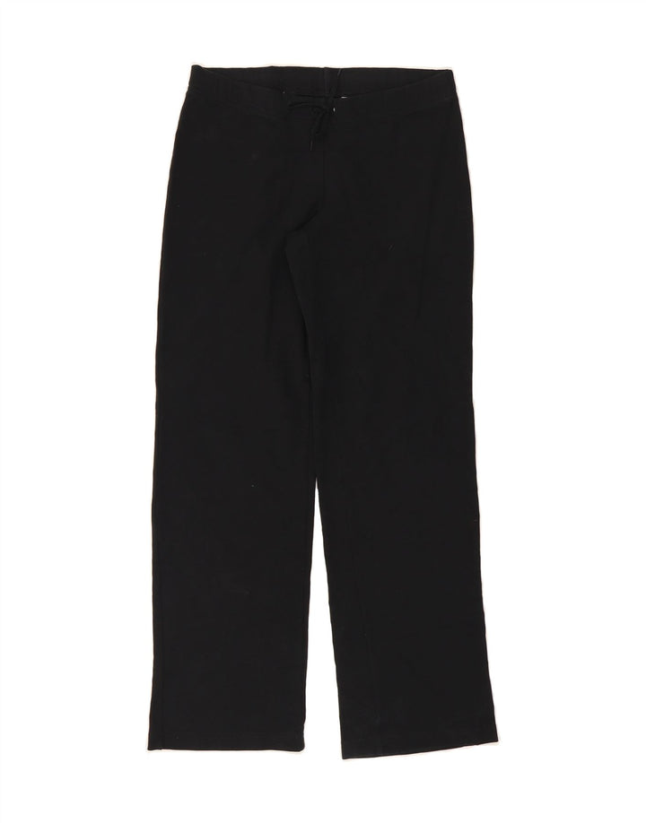 LOTTO Womens Tracksuit Trousers UK 10 Small  Black Cotton Vintage Lotto and Second-Hand Lotto from Messina Hembry 