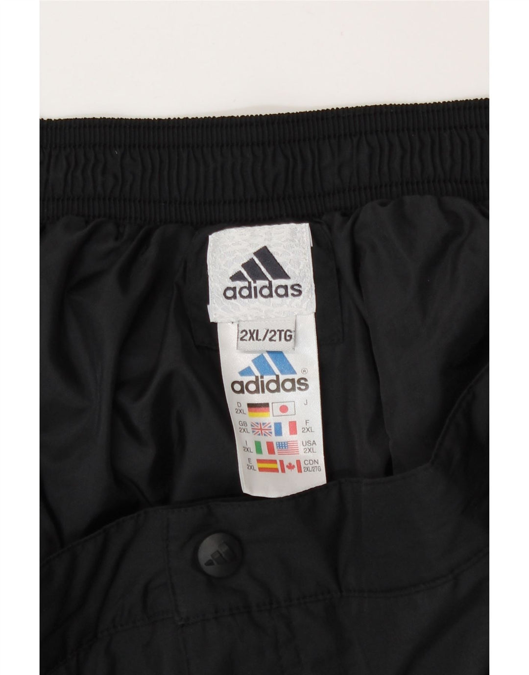 Adidas Dame Climashell Træningsdragt Bukser Joggers 2XL Sort Polyester