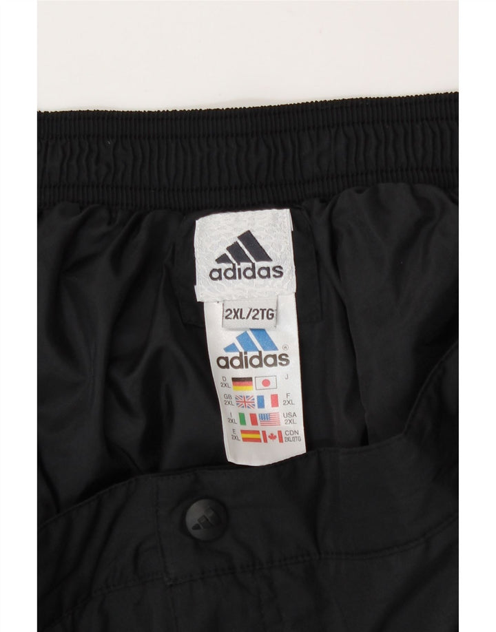 Adidas Dame Climashell Træningsdragt Bukser Joggers 2XL Sort Polyester