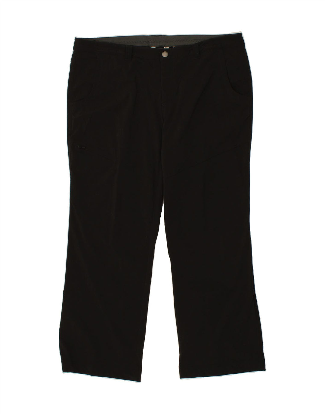 EDDIE BAUER Womens Straight Trousers US 16 2XL W38 L29 Black Polyamide Vintage Eddie Bauer and Second-Hand Eddie Bauer from Messina Hembry 