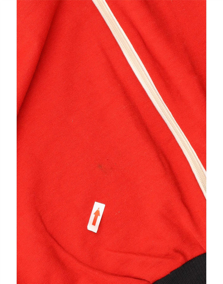 Apart Herre træningsdragt Topjakke IT 48 Medium Rød Colourblock