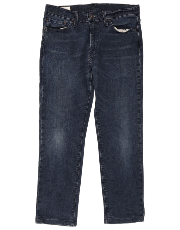 LEVI'S Herre 511 Slim Jeans W33 L26 Marineblå Bomuld