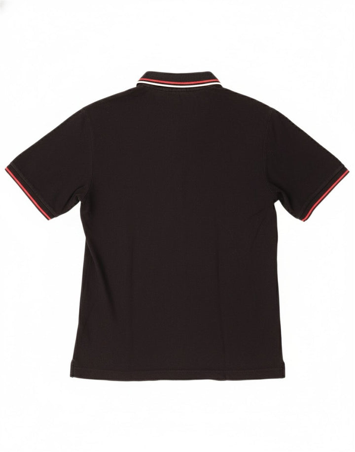 Fila Herre poloshirt Medium Sort Bomuld