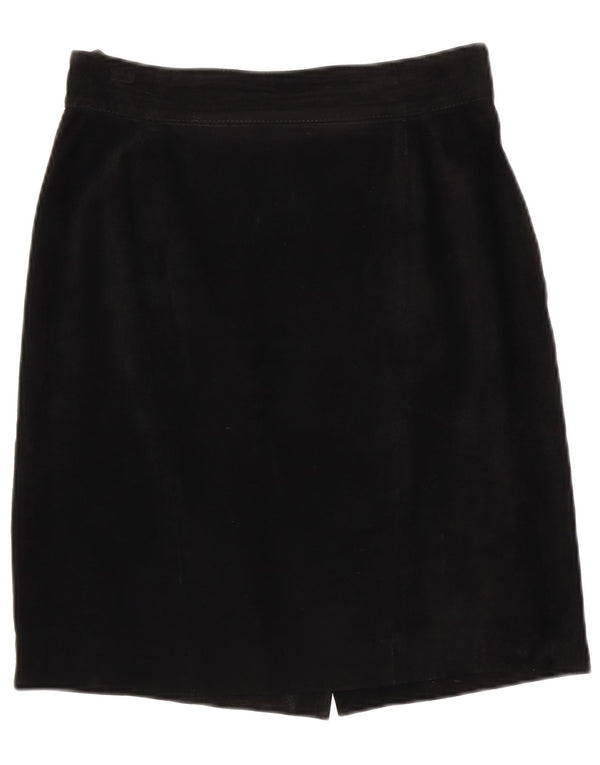 YESSICA Womens Pencil Skirt UK 16 Large W30 Black Acetate