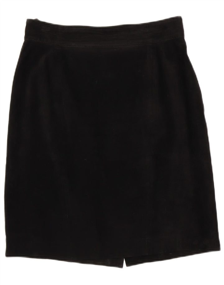 YESSICA Womens Pencil Skirt UK 16 Large W30 Black Acetate