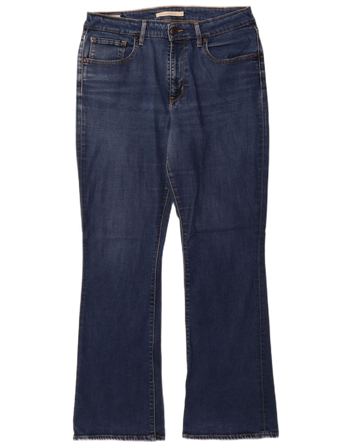 Levi's Dame 725 High Rise Bootcut Jeans W31 L32 Blå Bomuld