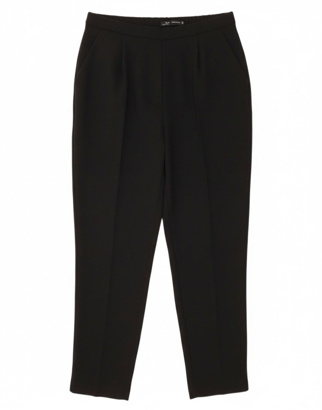 Zara Dame tilspidsede Casual Bukser Medium W30 L27 Sort