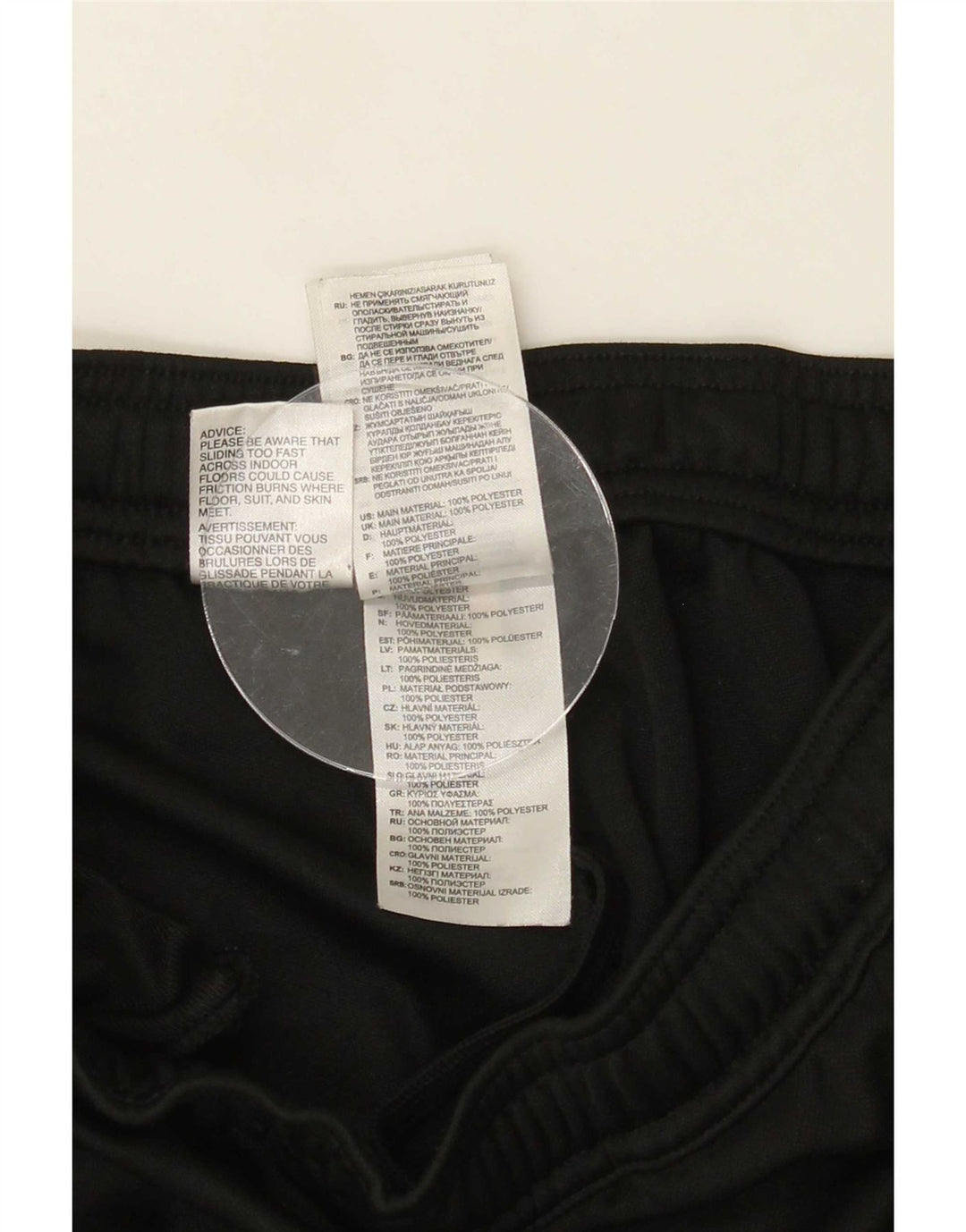 Adidas Herre Climalite træningsdragt bukser XS sort polyester