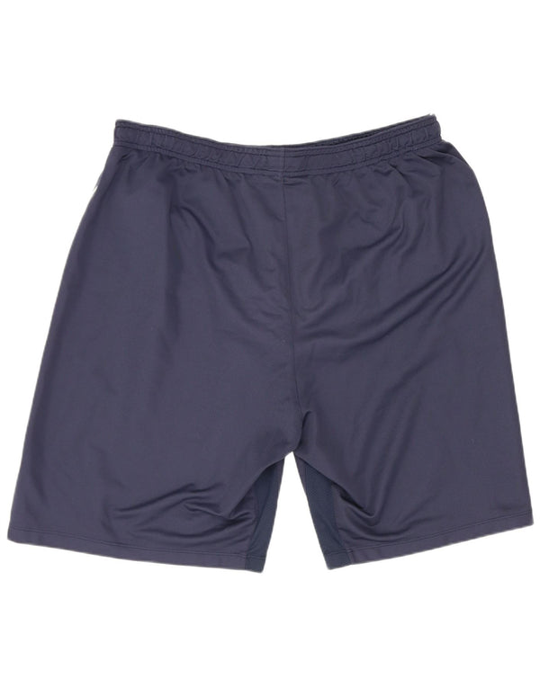 Nike herre Dri Fit sportsshorts XL marineblå polyester