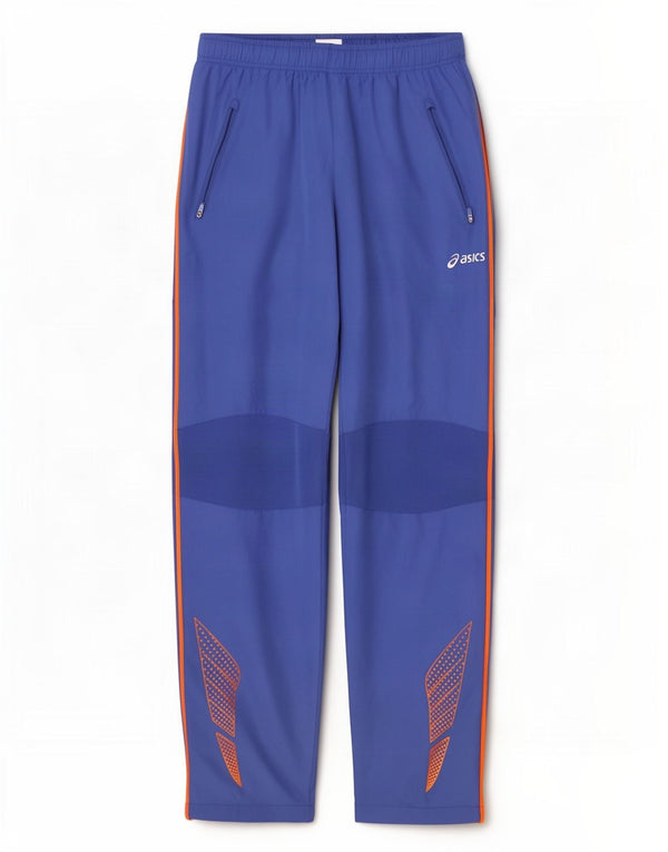 Asics Herre grafisk træningsdragt Bukser Large Blue Colourblock Polyester