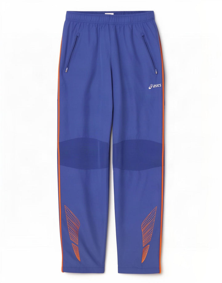 Asics Herre grafisk træningsdragt Bukser Large Blue Colourblock Polyester