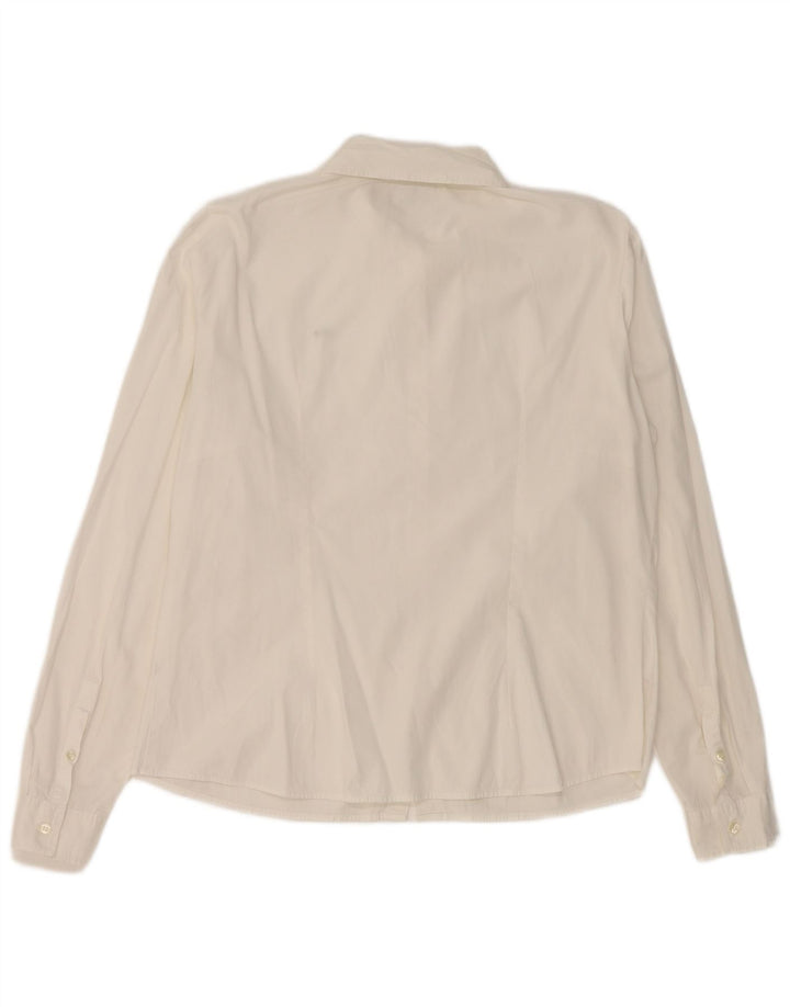 Lacoste dameskjorte str. 44 Large White