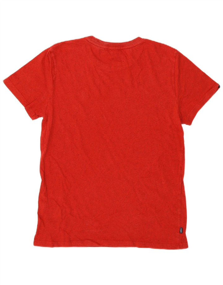 Superdry Herre T-shirt Top Medium Rød Bomuld