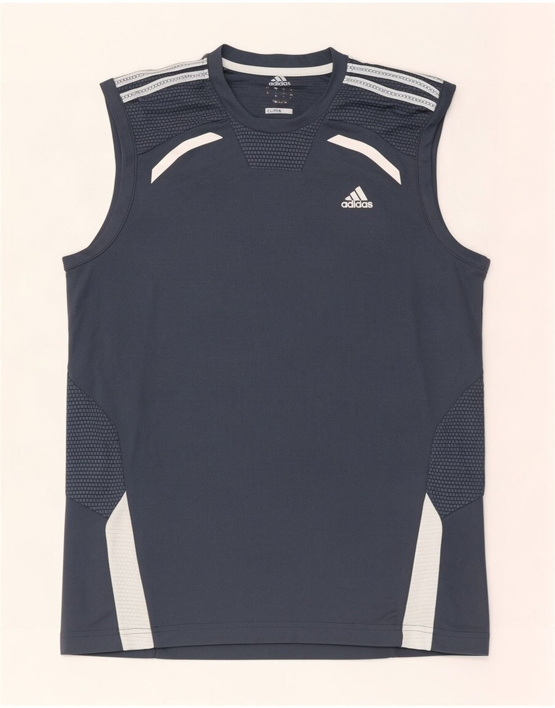 Adidas Herre Clima 365 Vest Top Lille Grå Colourblock Polyester