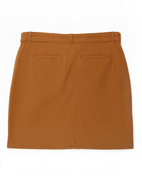 White Stuff Womens Mini Skirt UK 16 Large W36 Beige Cotton
