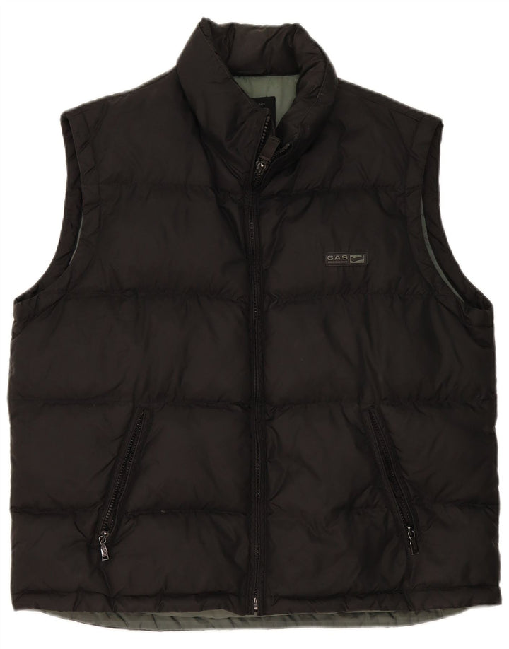 Gas Polstret Gilet UK 40 Stor sort polyamid