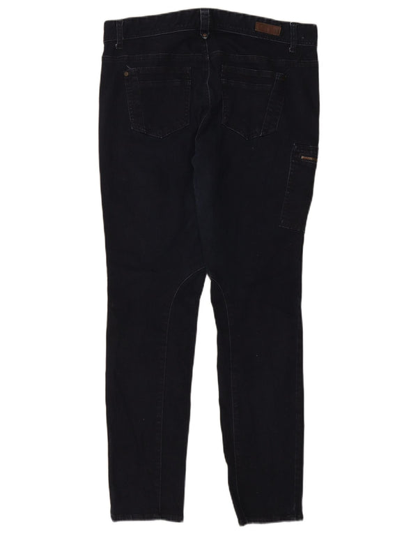 Tommy Hilfiger Dame Cargo Slim Jeans US 12 Large W34 L30 Marineblå Bomuld