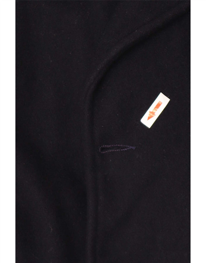 Carrera Herre Pea Coat UK 42 XL Navy Blue Wool