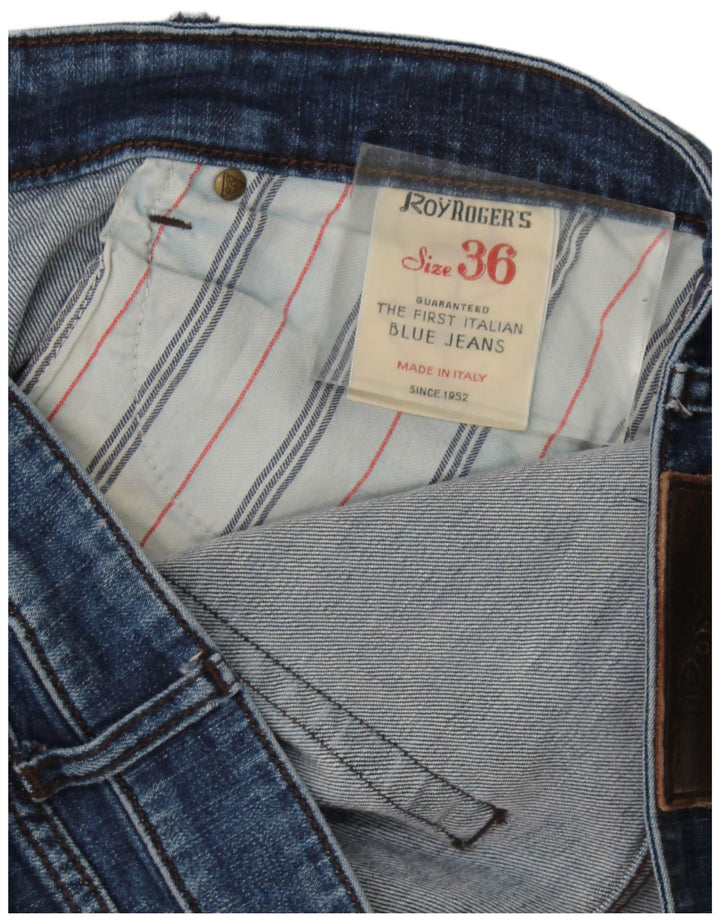 Roy Rogers Dame Slim Jeans W36 L32 Blå Bomuld