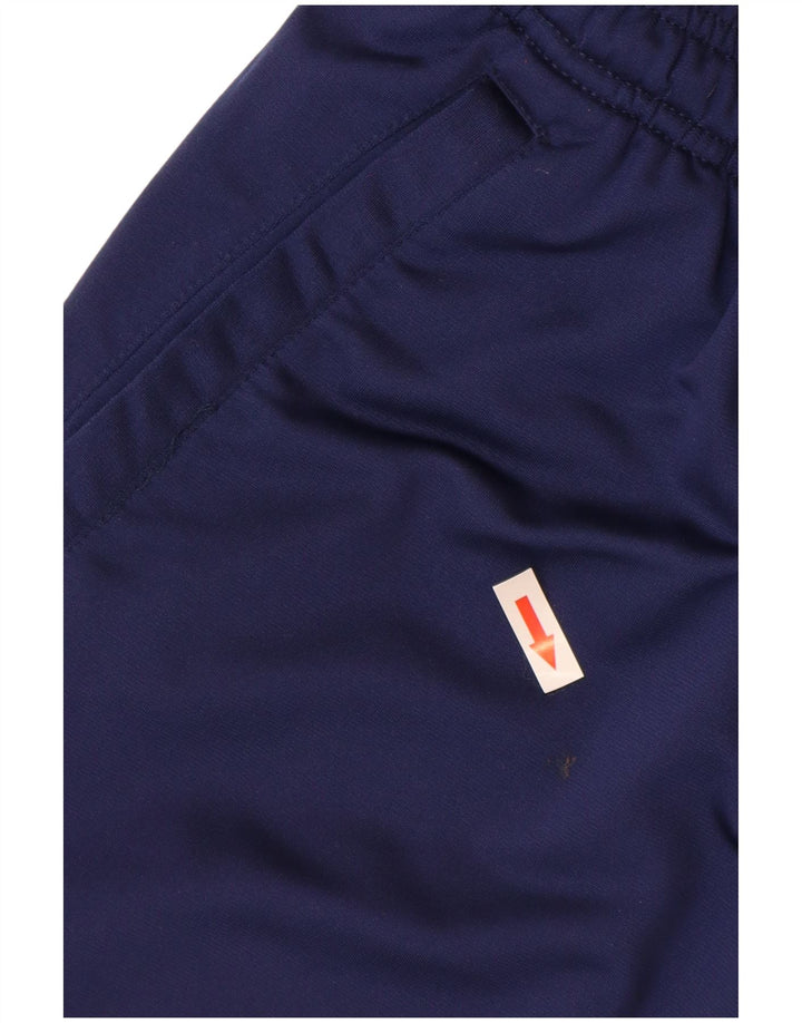 Adidas Herre grafiske sportsshorts Små marineblå Colourblock Polyester
