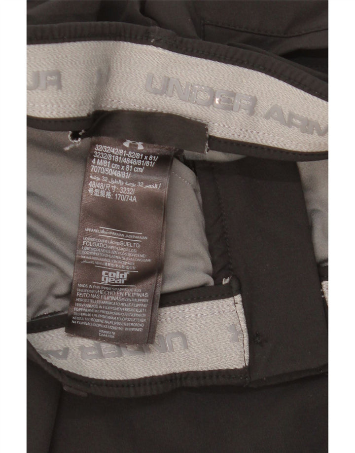 Under Armour Dame Cold Gear Slim Chino Bukser W30 L30 Sort Polyester